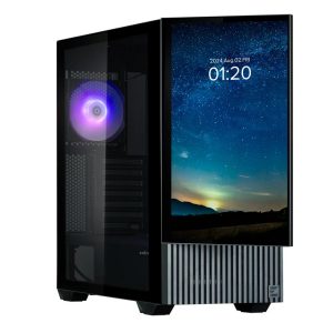 Кутия Zalman Z10 DS 15.6 FHD Display Mid-Tower, Tempered Glass - Черна 1