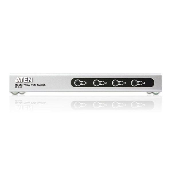 KVM превключвател ATEN CS74E 2