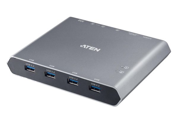 KVM превключвател, ATEN US3311, 2-портов, 4K, DisplayPort, USB-C, (поддържа до 8K) 1