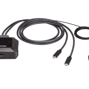 KVM превключвател, ATEN US3312, 2-портов, 4K, DisplayPort, USB-C 1