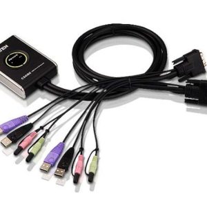 KVM суич ATEN CS682 - 4x USB A, 2x DVI, 4x 3.5mm jack 1