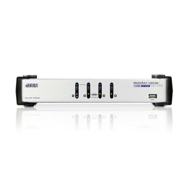 KVMP превключвател, ATEN CS1744C-AT, 4-портов 2