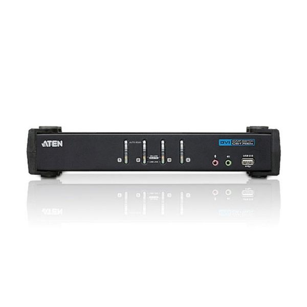 KVMP превключвател, ATEN CS1764A-AT, 4-портов 2