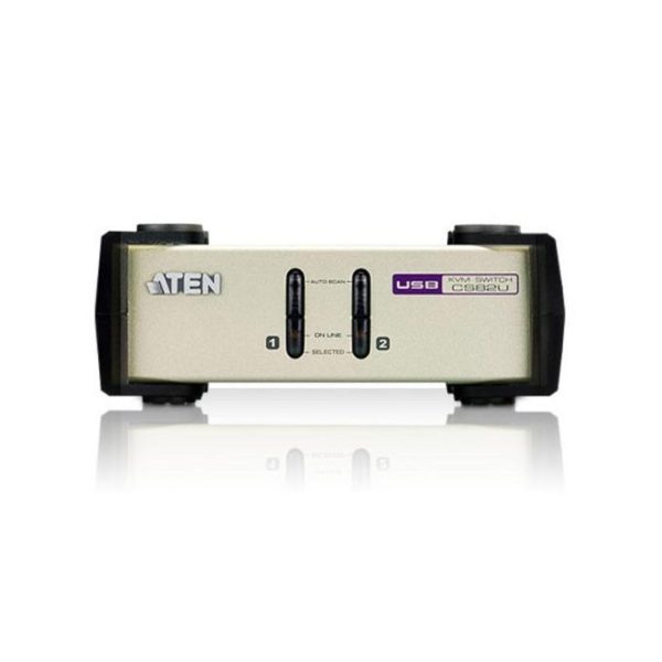 KVMP превключвател, ATEN CS82U, 2-портов, PS/2-USB VGA 2