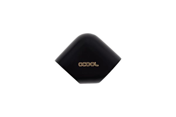 L-конектор Alphacool Eiszapfen, G1/4 AG вътрешна резба G1/4 IG, Черен мат 1