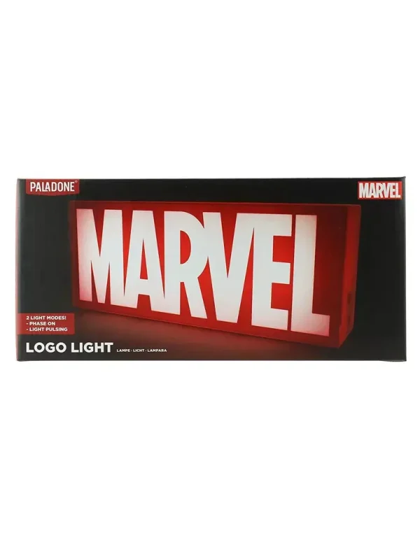 Лампа Paladone: Marvel - Logo light, PP9519MC 3