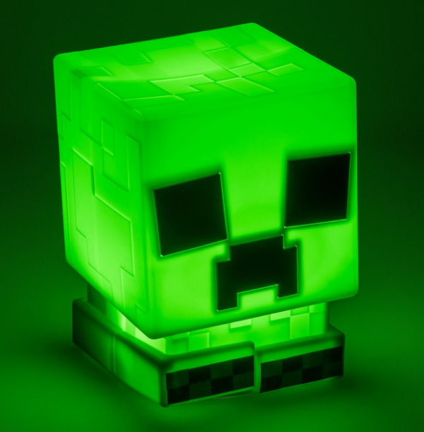 Лампа Paladone: Minecraft - Creeper SquishyGlo Silicone Light Rechargeable, PP14710MCF 3