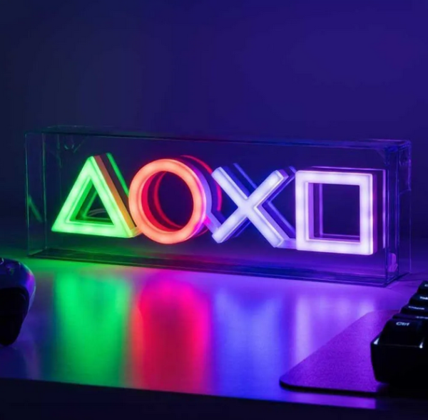 Лампа Paladone: Playstation - LED Neon Light, PP12716PS 5