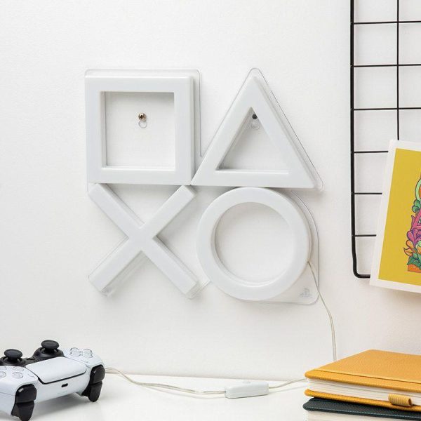 Лампа Paladone: Playstation - Wall Mountable LED Neon Light, PP13130PSVN 2
