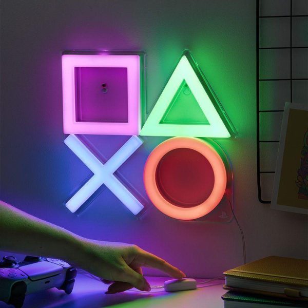 Лампа Paladone: Playstation - Wall Mountable LED Neon Light, PP13130PSVN 4