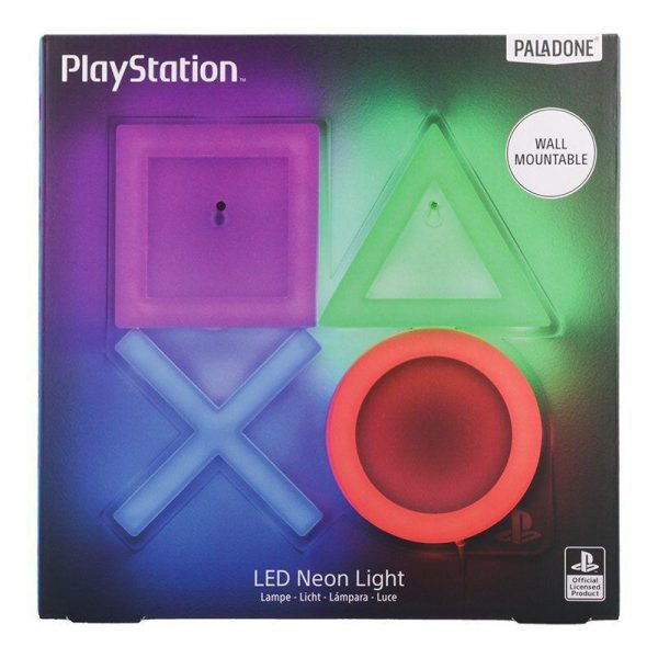 Лампа Paladone: Playstation - Wall Mountable LED Neon Light, PP13130PSVN 5
