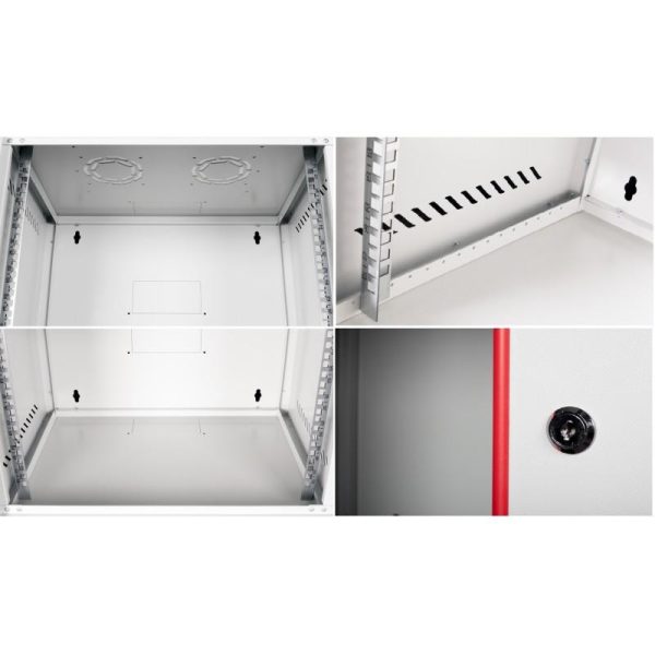 LANDE Комуникационен шкаф STB Security Box, 540x400mm, 9U , 19" 3