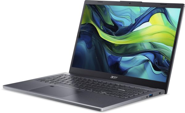 Лаптоп Acer Aspire 5 A15-51M - 15.6" FHD IPS, Intel Core 5-120U, 16GB LPDDR5 RAM, 1TB SSD, Free DOS 3
