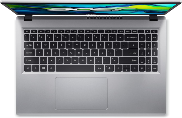 Лаптоп Acer Aspire Go 15 AG15-32P-362S - 15.6" FHD IPS, Intel Core 3 N355, 2x8GB DDR5, 512GB SSD, Free DOS 2