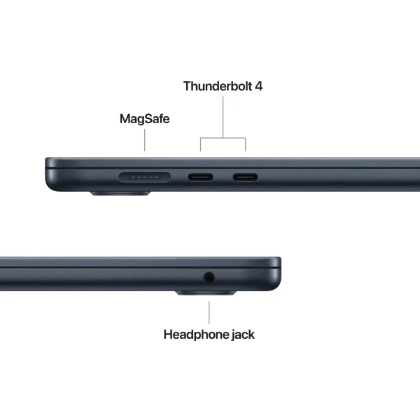 Лаптоп APPLE MacBook AIR 15" M4 10C 16/256 MW1L3ZE/A MD 15.3 ,MAC OS, MIDNIGHT 3