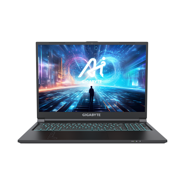 Лаптоп GIGABYTE G6 MF-H2EE893KD -16" FHD 165Hz, Intel Core i7-13620H, 16GB DDR5, 512GB SSD Gen4, nVIdia RTX 4050 6GB GDDR6, Free DOS 1