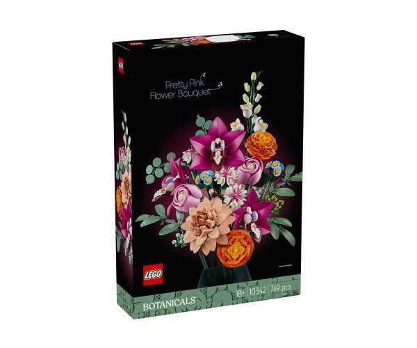 LEGO  Botanicals - Beautiful Pink Flower Bouquet , 10342 1