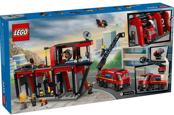 LEGO City - Fire Station with Fire Truck - 60414 2