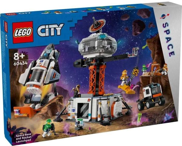 LEGO City - Space Base and Rocket Launchpad - 60434 1