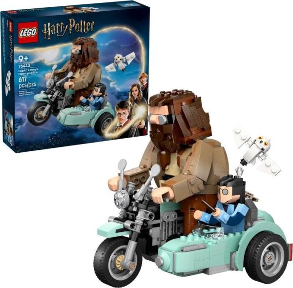 LEGO Harry Potter Hagrid and Harry's Motorcycle Ride - 76443 1