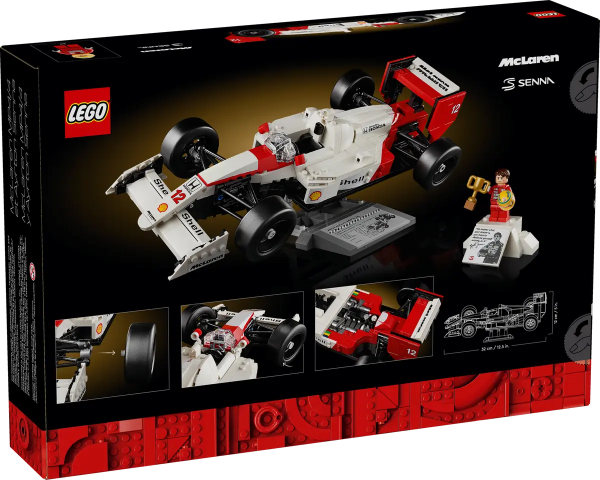 LEGO Icons - McLaren MP4/4 & Ayrton Senna - 10330 5