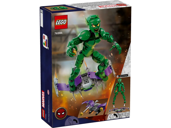 LEGO Marvel - Green Goblin Construction Figure - 76284 5