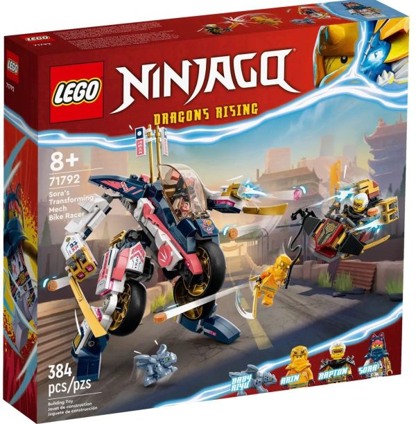 LEGO Ninjago - Sora's Transforming Mech Bike Racer - 71792 1