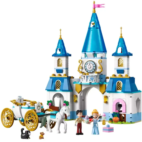 LEGO Princess Cinderella's castle and horse-drawn carriage- 43275 2