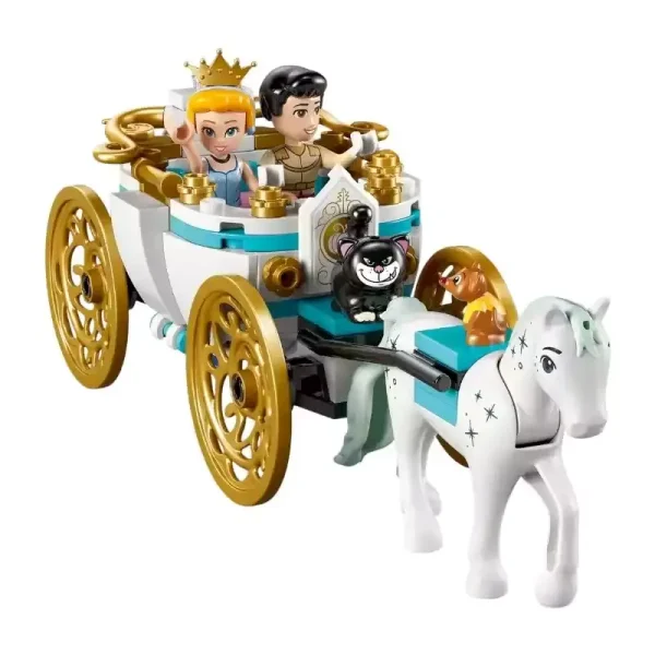 LEGO Princess Cinderella's castle and horse-drawn carriage- 43275 3