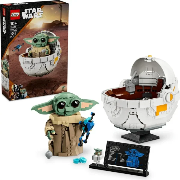 LEGO  Star Wars - Grogu in his repulsor cradle, 75403 2