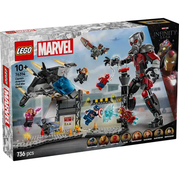 LEGO Super Heroes Marvel Captain America: Civil War action duel- 76314 1