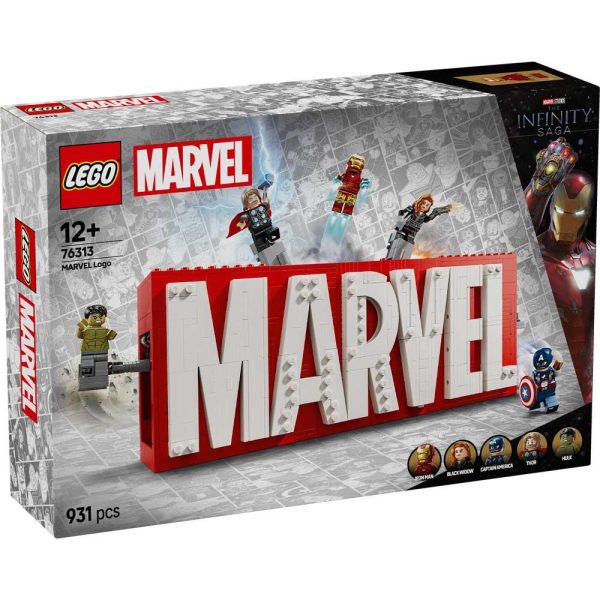 LEGO  Super Heroes Marvel MARVEL Logo- 76313 1