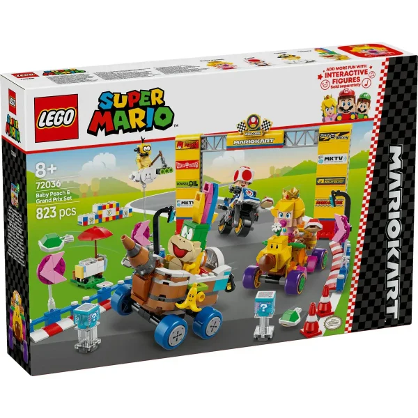 LEGO  Super Mario Mario car - Baby Peach and Grand Prix, 72036 1