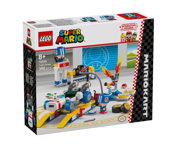 LEGO  Super Mario Mario car - Toads workshop, 72035 1