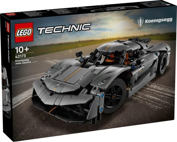 LEGO Technic - Koenigsegg Jesko Absolut Grey Hypercar, 42173 1