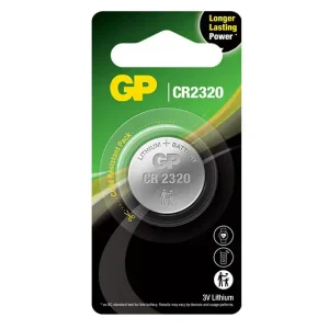 Литиева бутонна батерия GP  CR-2320 3V  1 бр. в блистер /цена за 1 бр./ 1