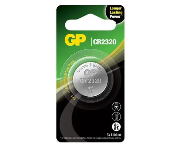 Литиева бутонна батерия GP CR-2320 3V 1 бр. в блистер /цена за 1 бр./ 1