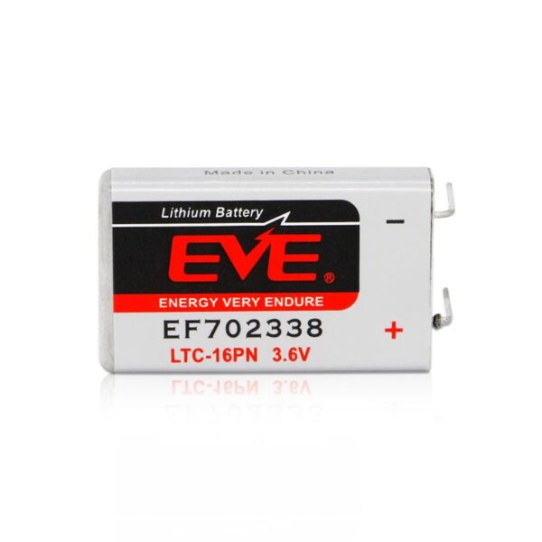 Литиево тионилхлоридна батерия LTC-16PN industrial 3,6V 1600mAh EVE BATTERY 1