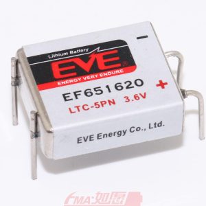 Литиево тионилхлоридна  батерия LTC-5PN   industrial 3,6V  550mAh EVE BATTERY 1
