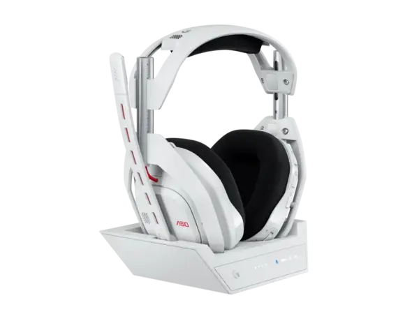 Logitech Astro A50 Lightspeed безжични слушалки с докинг станция, Бели 1