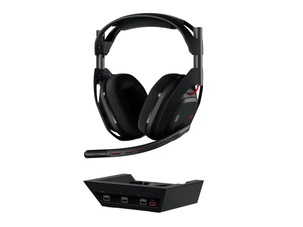Logitech Astro A50 Lightspeed безжични слушалки с докинг станция, Черни 6