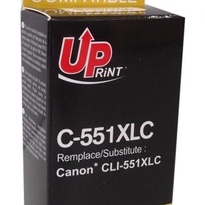Мастилница UPRINT CLI-551XL CANON, С чип, Cyan 1