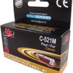 Мастилница UPRINT CLI521  CANON, С чип, Magenta 1