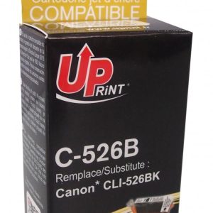 Мастилница UPRINT CLI526 CANON, С чип, Черен 1