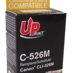 Мастилница UPRINT CLI526 CANON, С чип, Magenta 1