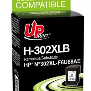 Мастилница UPRINT F6U68AE-N°302XL HP, Черен 1