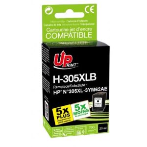Мастилница UPRINT, HP 305XL, 3YM62AE, Черен 1