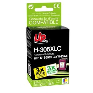 Мастилница UPRINT, HP 305XL, 3YM63AE, Цветна 1
