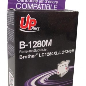 Мастилница UPRINT LC1280XL/1240, BROTHER, Magenta 1