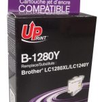 Мастилница UPRINT LC1280XL/1240 BROTHER, Yellow 1